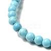 Dyed & Heated Natural Magnesite Beads Strands G-G924-01B-04-4