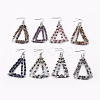Natural Mixed Gemstone Beads Dangle Earrings Sets EJEW-JE02810-1