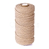 100M Round Cotton Braided Cord PW-WG54274-33-1