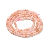 Natural Pink Aventurine Beads Strands G-B074-B05-01-3