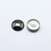 Non-Magnetic Synthetic Hematite Cabochons Z28WB015-1