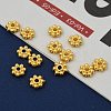 Alloy Beads Daisy Spacer Beads LF1249Y-01G-RS-4