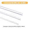 SUPERFINDINGS 24Pcs 3 Styles Acrylic Support Rods DIY-FH0005-52-2