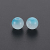 Imitation Jade Glass Beads DGLA-S120-01B-11-3