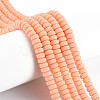 Handmade Polymer Clay Beads Strands CLAY-N008-35-1