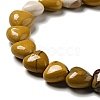 Natural Mookaite Beads Strands G-B022-13B-4
