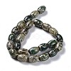 Tibetan Style dZi Beads Strands TDZI-E005-01P-4