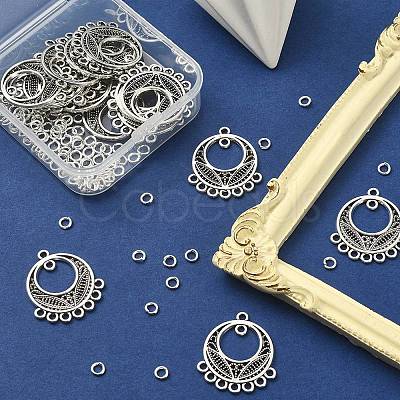 20Pcs Tibetan Style Alloy Chandelier Component Links FIND-YW0003-26-1