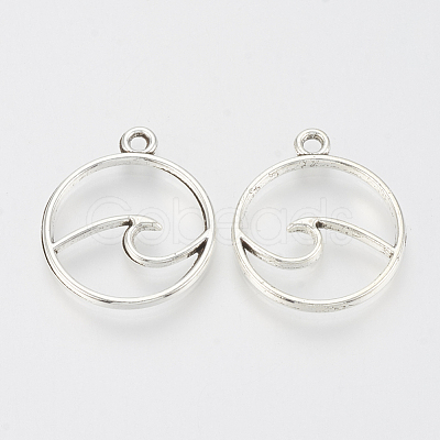 Tibetan Style Alloy Pendants TIBE-Q075-55AS-LF-1