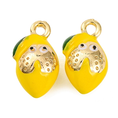 Alloy Enamel Pendants PALLOY-S032-01A-022-1