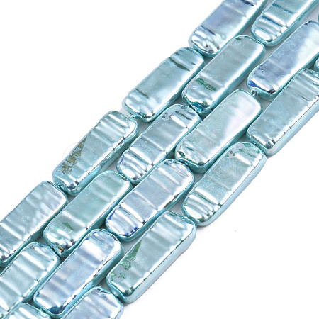 ABS Plastic Imitation Pearl Beads Strands KY-N015-04-05C-1