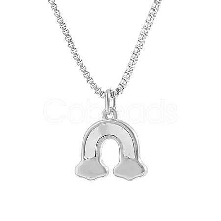 Stainless Steel Pendant Necklace GF6823-1-1