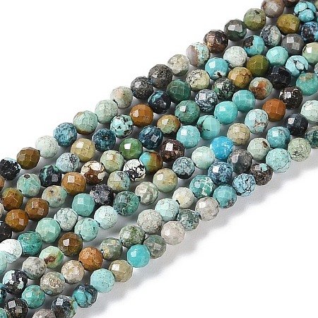 Natural Chrysocolla Beads Strands G-N342-29A-1