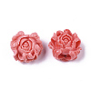Synthetic Coral Pendants CORA-R019-031-2