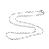 304 Stainless Steel Chain Necklaces NJEW-L173-008-P-2