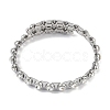 Brass Crystal Rhinestone Bangles for Women BJEW-H609-01P-3