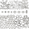 ARRICRAFT 160Pcs 8 Styles 304 Stainless Steel Spacer Beads STAS-AR0001-75-1