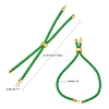 Nylon Twisted Cord Bracelet Making MAK-M025-2