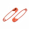 Spray Painted Iron Safety Pins IFIN-T017-02J-NR-3