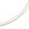201 Stainless Steel Herringbone Chain Necklaces X-NJEW-M187-06P-2