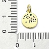 Brass Micro Pave Colorful Cubic Zirconia Pendants KK-H475-18G-04-3