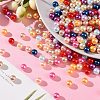 Imitation Pearl Acrylic Beads OACR-S011-8mm-ZM-4