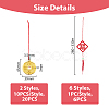 SUPERFINDINGS Spring Festival Decorations Sets HJEW-FH0001-51-3