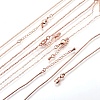 Long-Lasting Plated Brass Chains Necklaces NJEW-MSMC002-13RG-NF-1