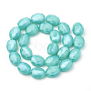 Opaque Solid Color Glass Beads Strands X-GLAA-N032-02I-2