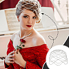 Alloy Rhinestone Mesh Headbands OHAR-WH0011-44-6