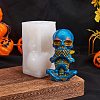 Halloween Theme DIY Candle Silicone Molds DIY-SZ0007-13-3