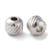 Non-Tarnish 201 Stainless Steel Spacer Beads STAS-K259-14B-P-2