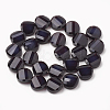 Opaque Solid Color Glass Beads Strands GLAA-N032-06G-2