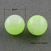 Imitation Jade Glass Beads Strands X-DGLA-S076-8mm-17-1
