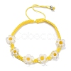 Adjustable Nylon Thread Braided Bead Bracelets Sets BJEW-JB05959-7