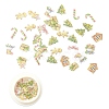 50Pcs Christmas Theme Paper Cabochons MRMJ-YW0001-069J-1