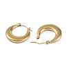 304 Stainless Steel Hoop Earrings EJEW-K278-18G-2