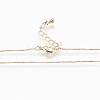 Brass Chain Necklaces X-NJEW-P222-05G-2
