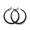 Alloy Big Hoop Earrings for Women EJEW-M201-01H-1