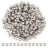 DICOSMETIC 1000Pcs 304 Stainless Steel Bead Caps STAS-DC0012-14-1