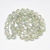 Electroplate Glass Beads Strands EGLA-Q085-16mm-03-2
