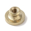 Golden Tone Wax Seal Brass Stamp Head DIY-B079-02G-15-2