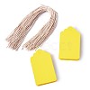 Jewelry Display Kraft Paper Price Tags and Cotton String CDIS-TA0001-03A-4