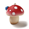 Mushroom Resin Big Pendants CRES-B013-A01-2