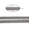 201 Stainless Steel Double Link Chains CHS-A003E-3.0mm-2
