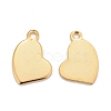 201 Stainless Steel Charms STAS-K217-77G-2