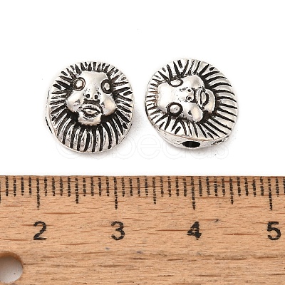 Tibetan Style Alloy Beads FIND-Z063-25AS-1