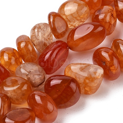 Natural Agate Beads Strands X-G-L560-M10-1