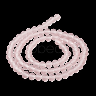 Transparent Glass Beads Strands X1-EGLA-A034-T4mm-MD22-1