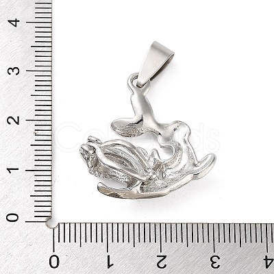 Alloy Bead Cage Pendants FIND-M012-01D-P-1